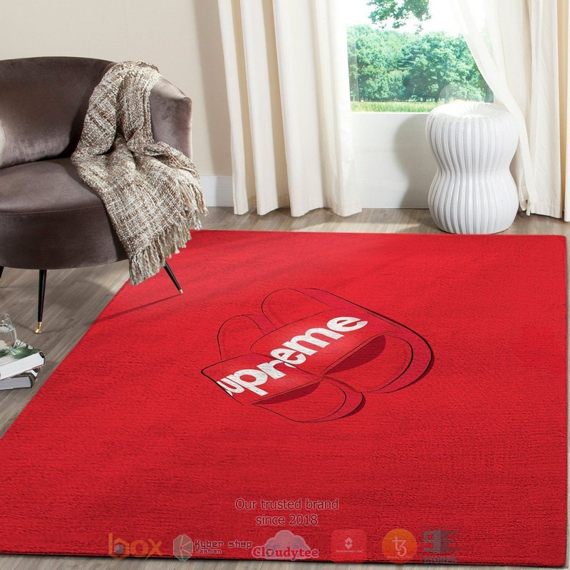 Slippers Supreme red Rug
