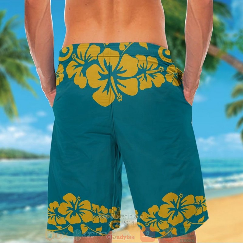 Snoopy Jacksonville Jaguars hawaiian shirt and shorts 1 2 3 4 5