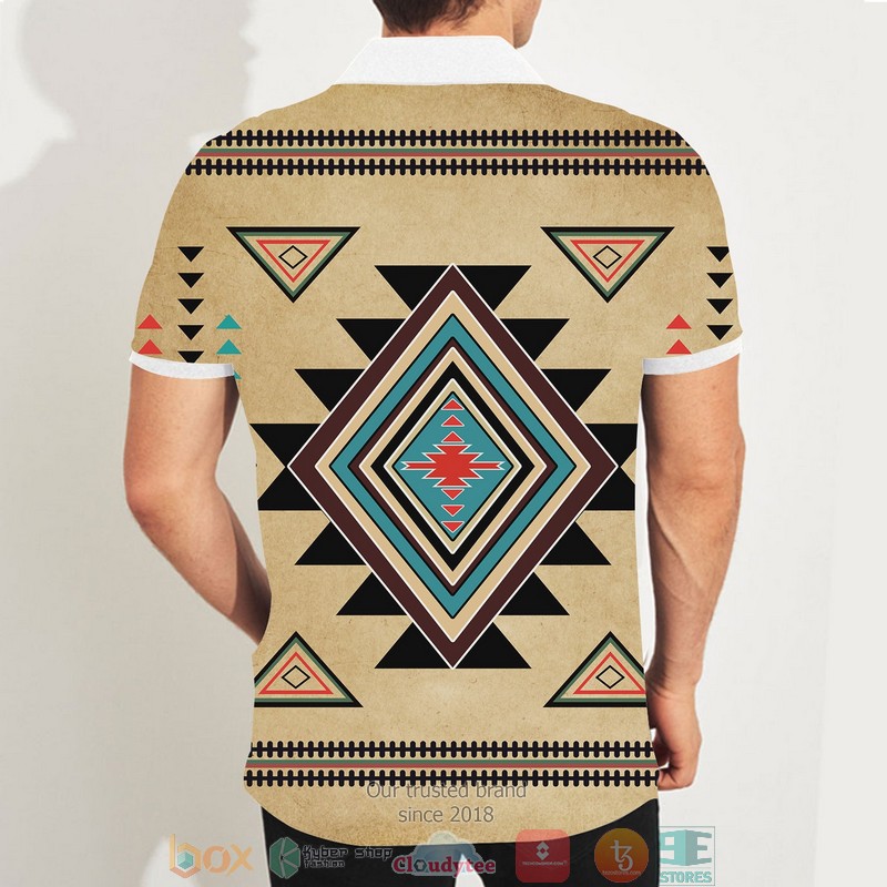Southwest Symbol Native American Polo Shirt 3 Southwest Symbol Native American Polo Shirt 1 2