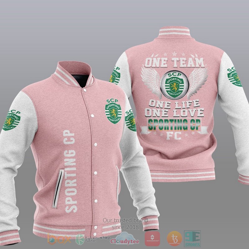 Sporting CP One Team Baseball Jacket 1 2 3 4 5 6