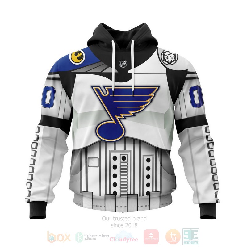 BEST St. Louis Blues Star Wars Personalized 3D Hoodie, Shirt 9 St Louis Blues Star Wars Personalized 3D Hoodie Shirt