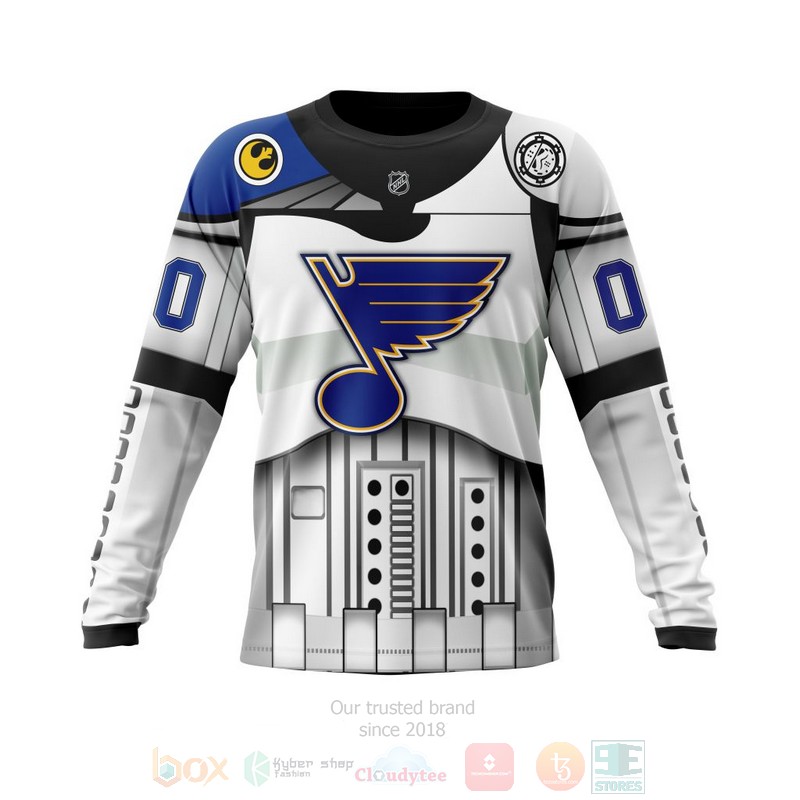 BEST St. Louis Blues Star Wars Personalized 3D Hoodie, Shirt 3 St Louis Blues Star Wars Personalized 3D Hoodie Shirt 1 2