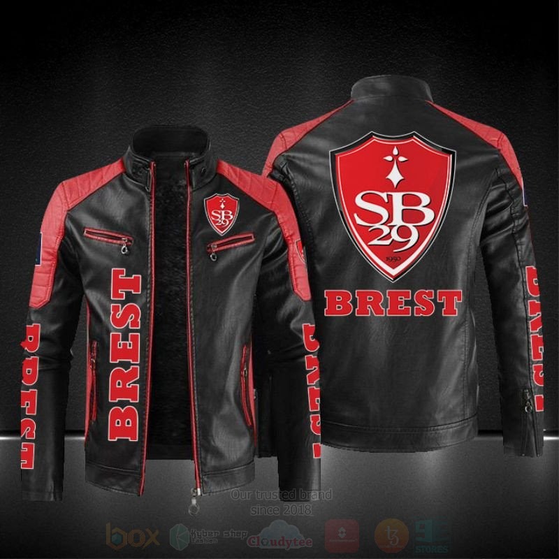 Stade Brestois 29 Leather Jacket