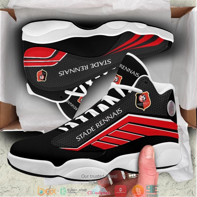 Stade Rennais F C Air Jordan 13 Sneaker Shoes