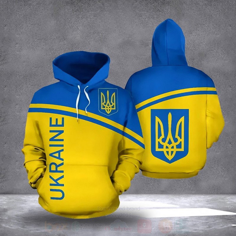 BEST Stand With Support Ukraine Anti Putin Unisex 3D Hoodie 2 Stand With Support Ukraine Anti Putin 3D Hoodie