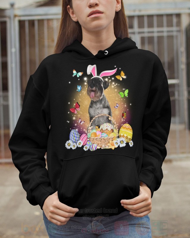 Standard Schnauzer Easter Bunny Butterfly 2D Hoodie Shirt 1 2 3 4 5 6 7 8 9 10 11 12 13 14 15 16 17 18