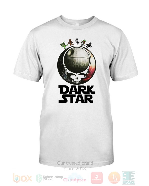 Star Wars Dark Star Grateful Dead Bear Skull Hoodie Shirt