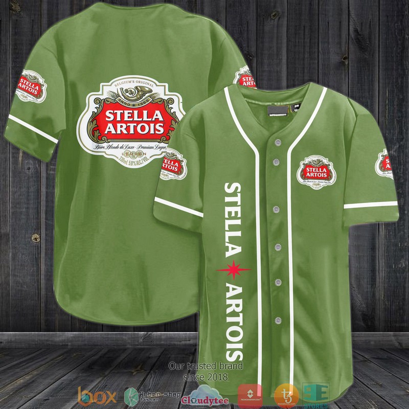 Stella Artois Baseball Jersey Shirt
