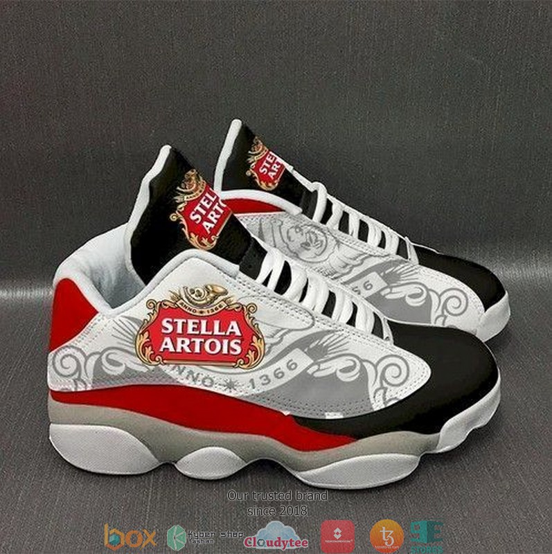 Stella Artois Beer Air Jordan 13 Sneaker Shoes 2 Stella Artois Beer Air Jordan 13 Sneaker Shoes