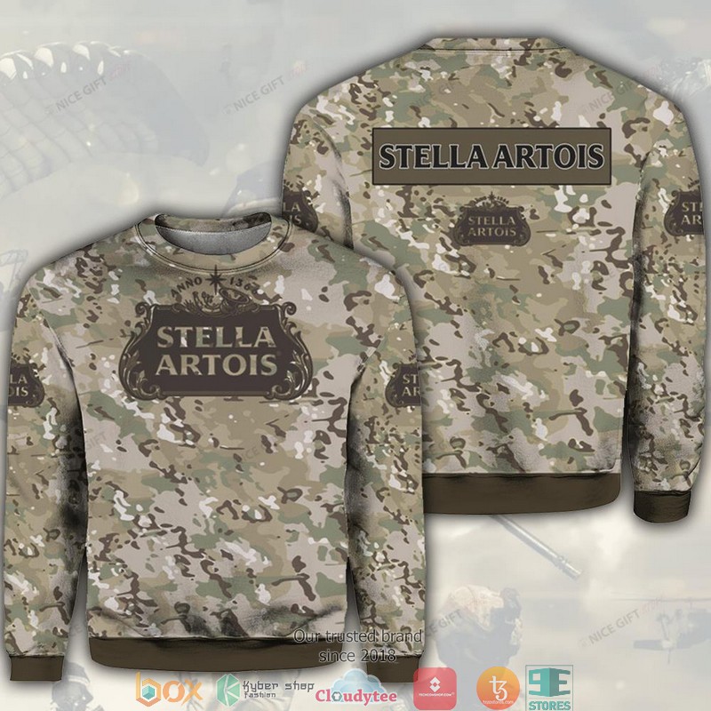 Stella Artois Camouflage Crewneck Sweatshirt
