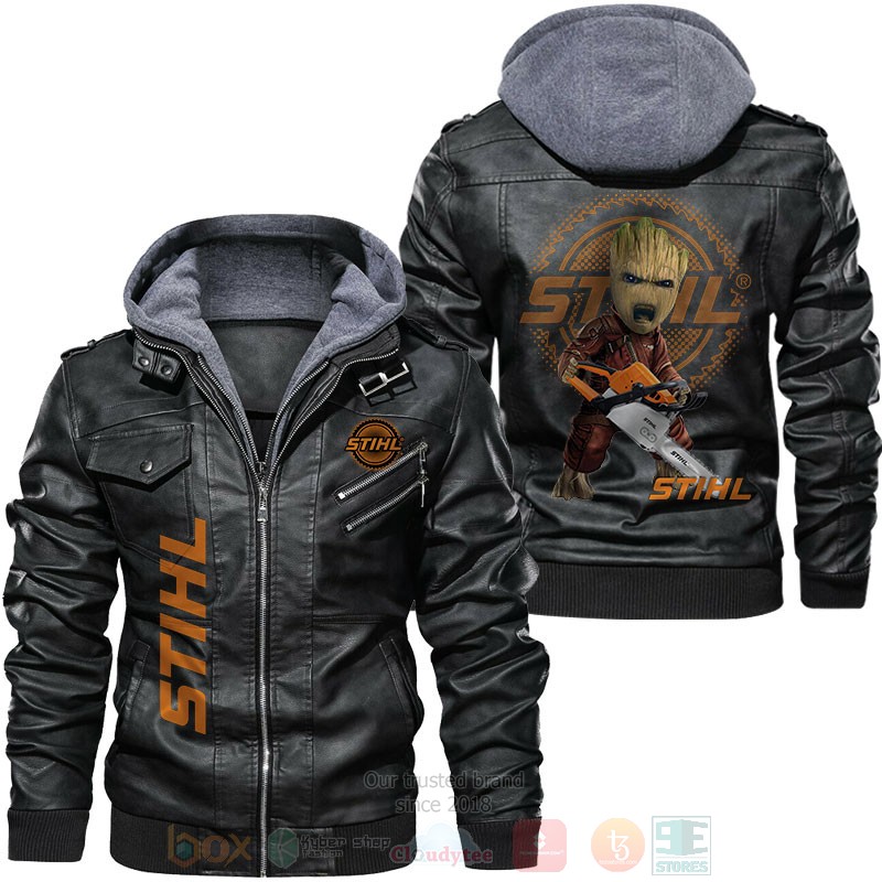 Stihl Baby Groot Leather Jacket