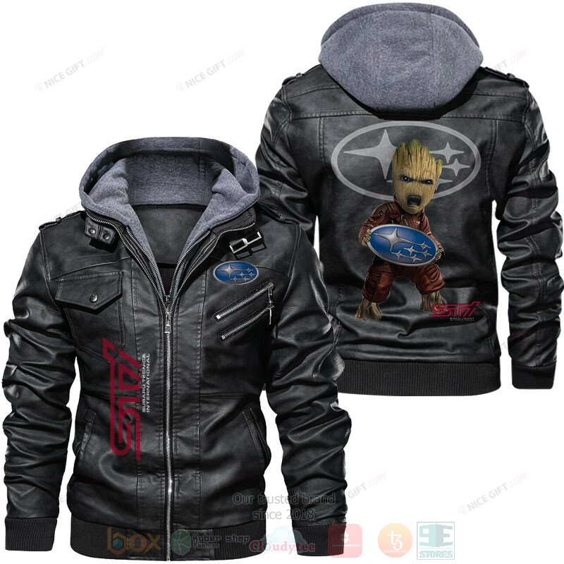 Subaru Baby Groot Leather Jacket