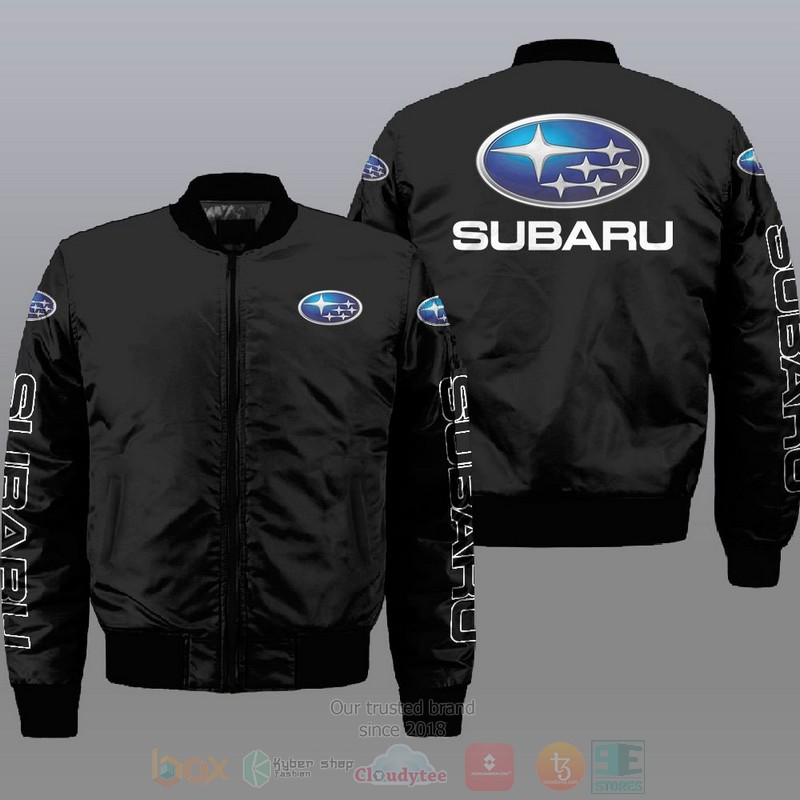 Subaru Car Bomber Jacket