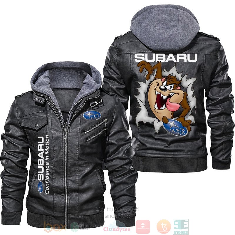 Subaru Confidence in Motion Taz Leather Jacket