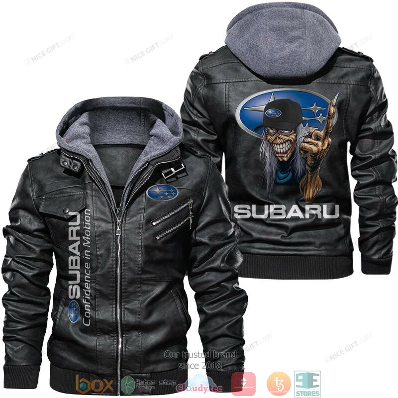 Subaru Iron Maiden Leather Jacket