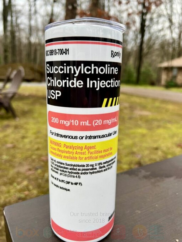 Succinylcholine Chloride Injection USP Skinny Tumbler 1