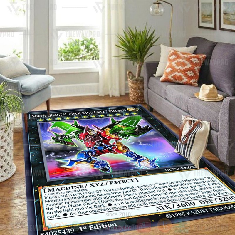 Super Quantal Mech King Great Magnus Custom Rug 1