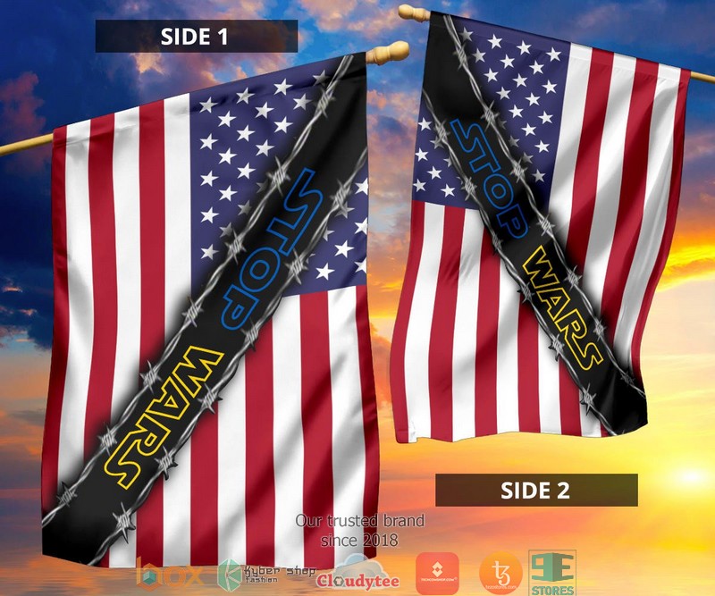 Support For Ukraine American Stop Wars Flag 3 Support For Ukraine American Stop Wars Flag 1 2 3 4 5 6 7 8 9 10