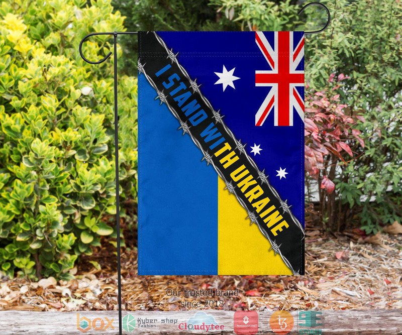 Support For Ukraine Australian I Stand With Ukraine Flag 2 Support For Ukraine Australian I Stand With Ukraine Flag 1
