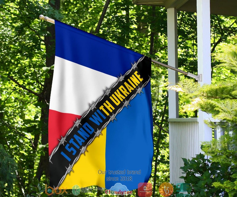 Support For Ukraine French I Stand With Ukraine Flag 1 2 3 4 5 6 7 8