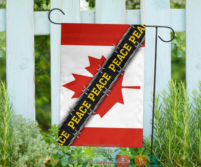 Support For Ukraine Peace Peace Peace Canadian Flag 2 Support For Ukraine Peace Peace Peace Canadian Flag 1