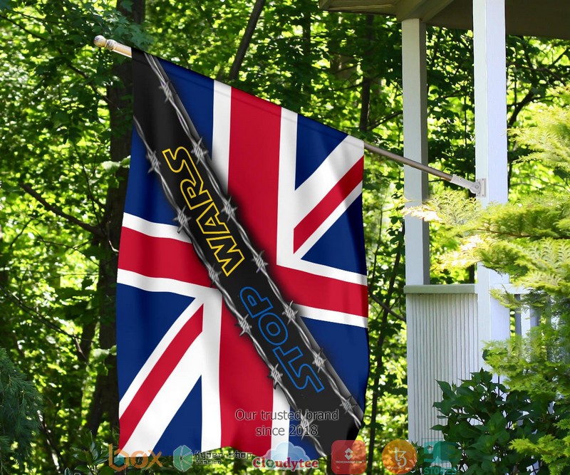 Support For Ukraine United Kingdom UK Stop Wars Flag 4 Support For Ukraine United Kingdom UK Stop Wars Flag 1 2 3 4 5 6 7 8