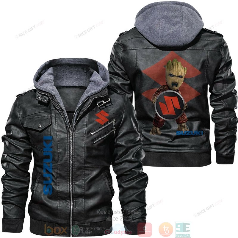NEW Suzuki Groot Leather Jacket 1 Suzuki Groot Leather Jacket