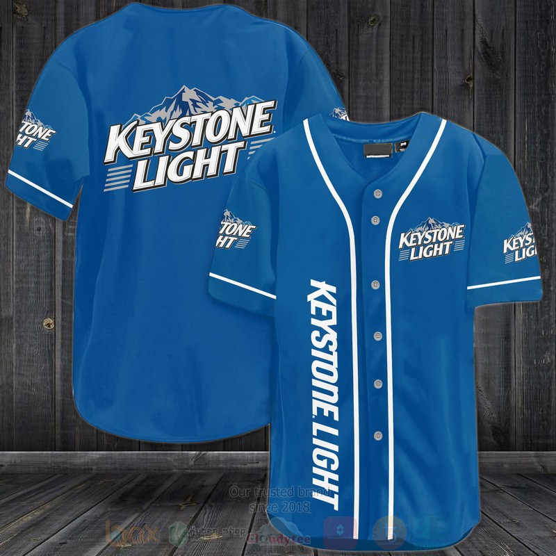 Keystone Light Baseball Jersey Shirt