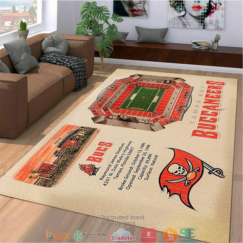 Tampa Bay Buccaneers Stadium Rug