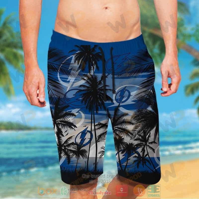 HOT Tampa Bay Lightning Hawaiian Shirt and shorts 5 Tampa Bay Lightning Hawaiian Shirt and shorts 1 2 3 4