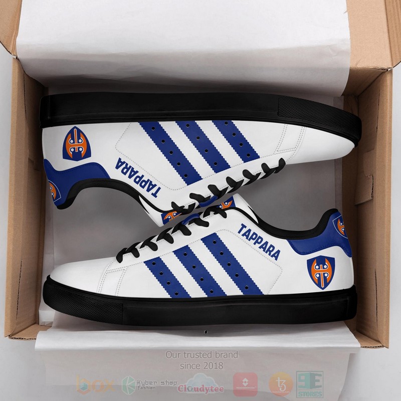 Tampereen Tappara White Blue Stan Smith Low Top Shoes 1