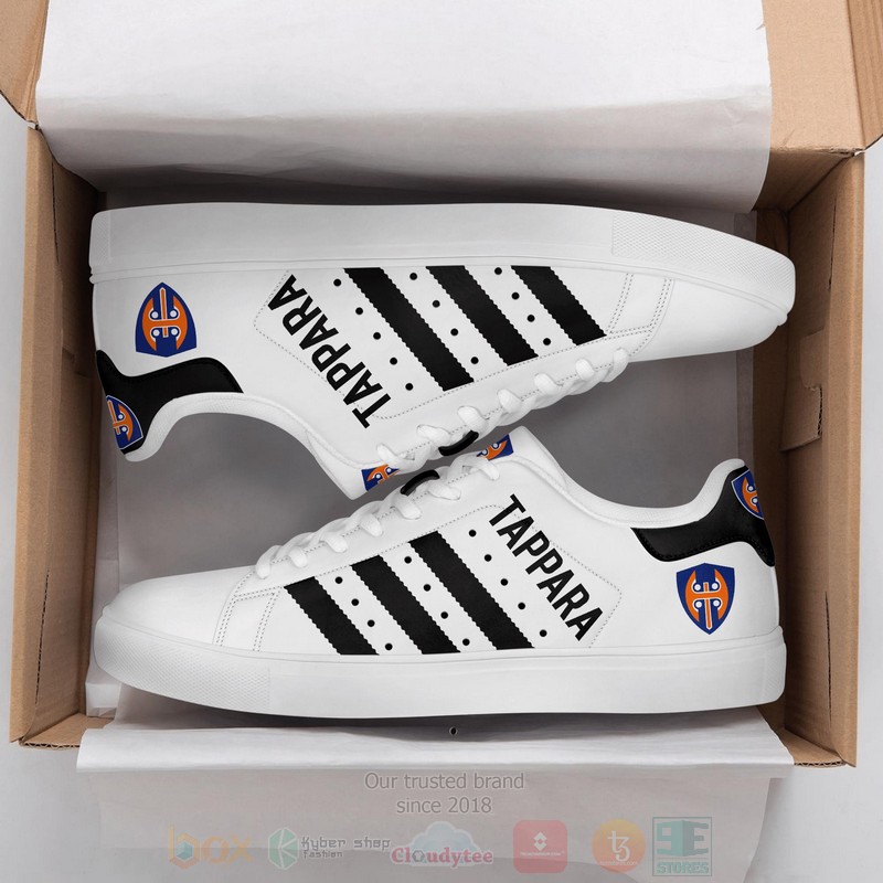 Tappara Black Stan Smith Low Top Shoes
