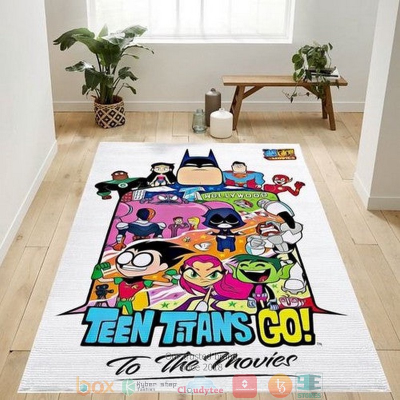Teen Titans Go To the movies Rug Carpet