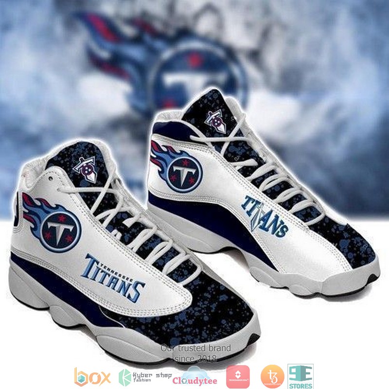 Tennessee Titans NFL football teams Air Jordan 13 Sneaker Shoes 2 Tennessee Titans NFL football teams Air Jordan 13 Sneaker Shoes