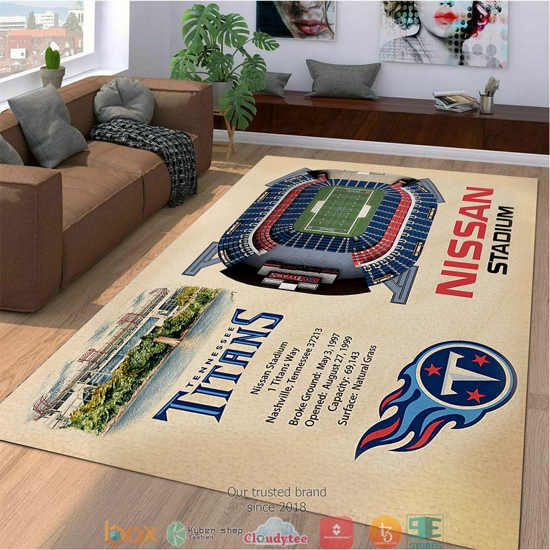 Tennessee Titans Stadium Rug