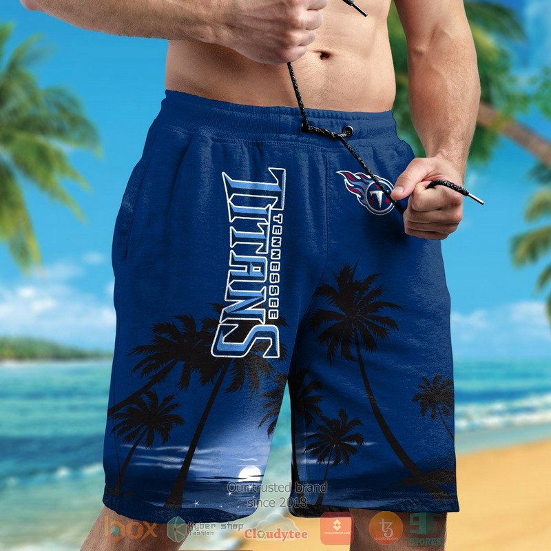 HOT Tennessee Titans palm trees dark blue hawaii shirt, shorts 5 Tennessee Titans palm trees dark blue hawaii shirt shorts 1 2 3 4