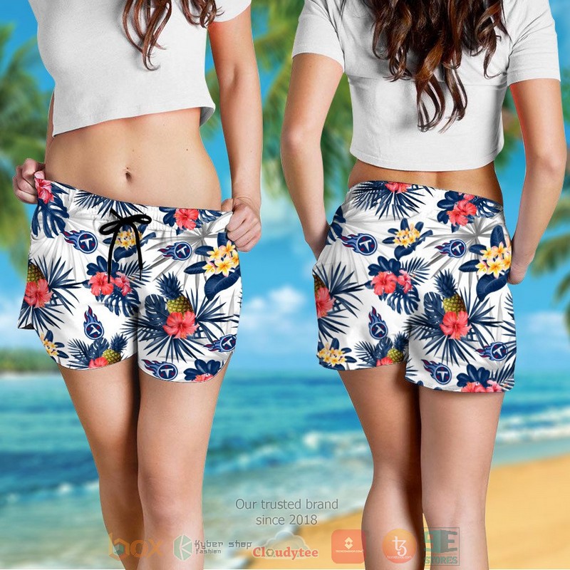 HOT Tennessee Titans pineapple Hibiscus hawaiian shirt and shorts 4 Tennessee Titans pineapple Hibiscus hawaiian shirt and shorts 1 2 3