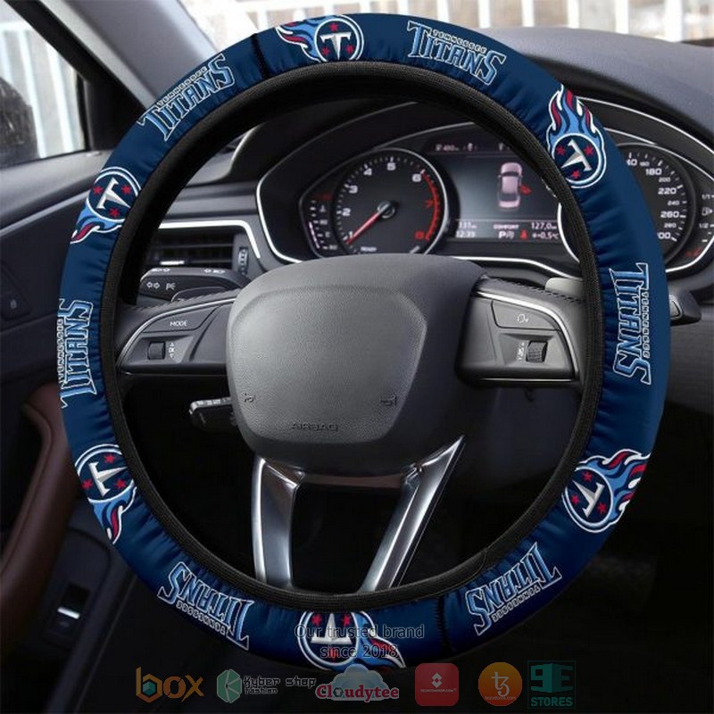 Tennessee Titans steering wheel cover