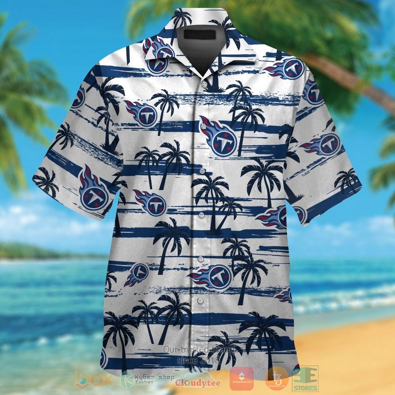 Tennessee Titans white hawaii shirt shorts