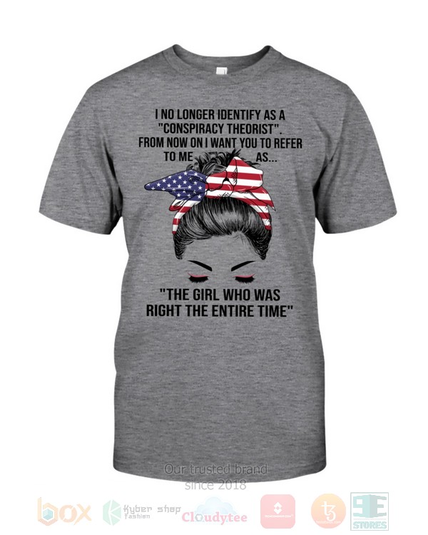 The Girl American Flag Who Was Right The Entire Time Hoodie Shirt 1