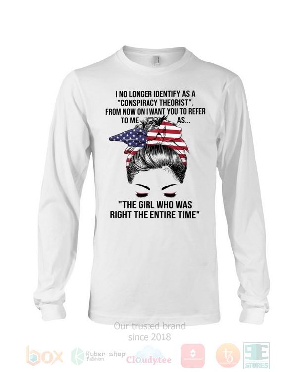 BEST The Girl American Flag Who Was Right The Entire Time Unisex Hoodie, Shirt 5 The Girl American Flag Who Was Right The Entire Time Hoodie Shirt 1 2 3 4
