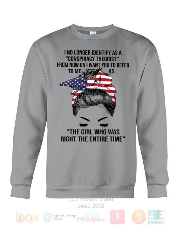 BEST The Girl American Flag Who Was Right The Entire Time Unisex Hoodie, Shirt 8 The Girl American Flag Who Was Right The Entire Time Hoodie Shirt 1 2 3 4 5 6 7