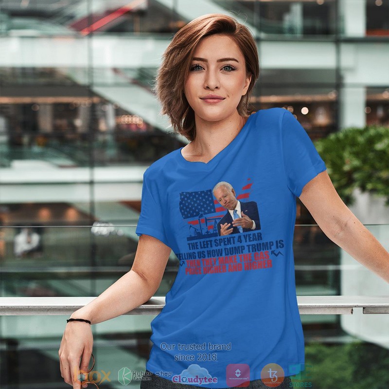 The Left Spent 4 Year Telling Up How Dump Trump shirt long sleeve 1 2 3 4 5 6 7 8 9