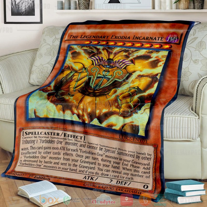 The Legendary Exodia Incarnate Soft Blanket 12 The Legendary Exodia Incarnate Soft Blanket
