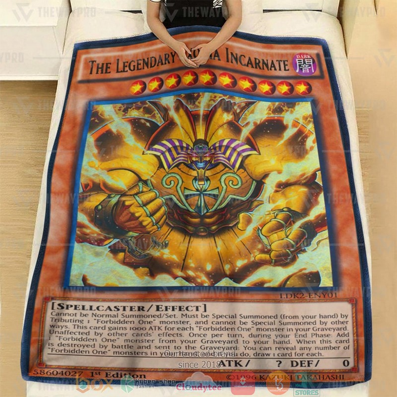 The Legendary Exodia Incarnate Soft Blanket 13 The Legendary Exodia Incarnate Soft Blanket 1
