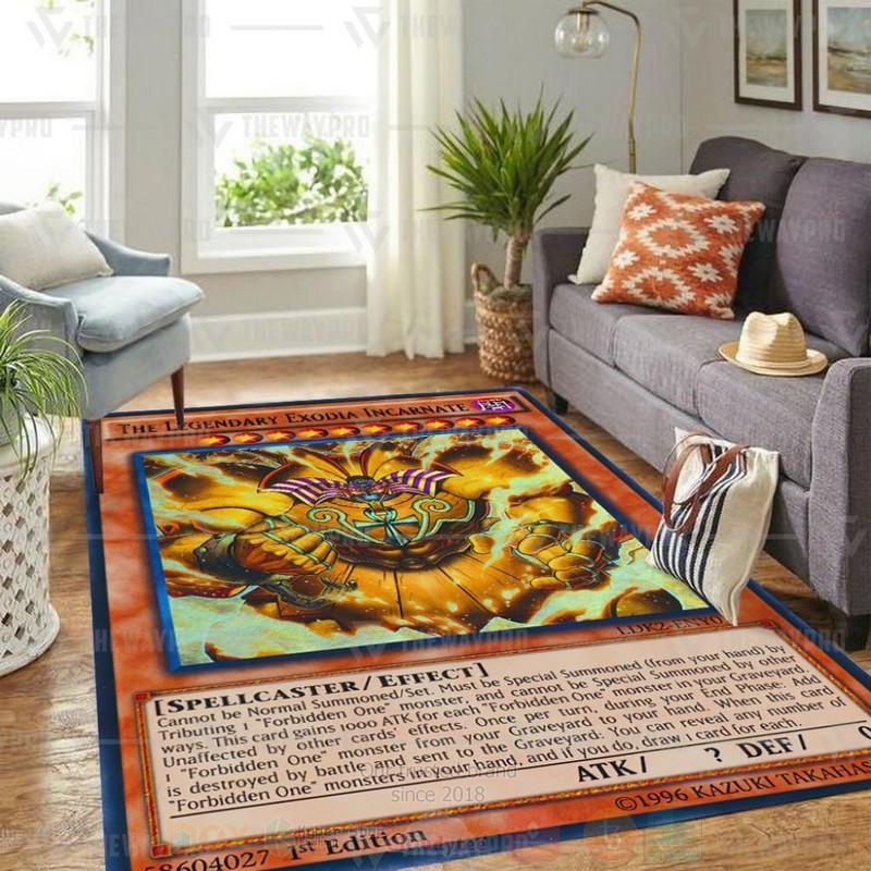 The Legendary Toon Exodia Custom Rug 1