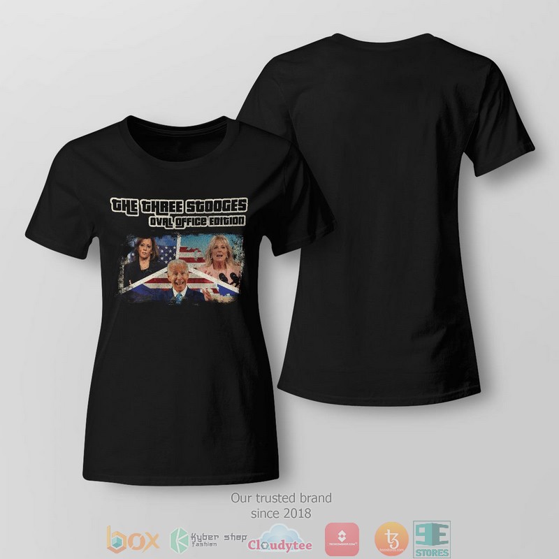 The Three Stooges Oval Office Edition shirt long sleeve 1 2 3 4