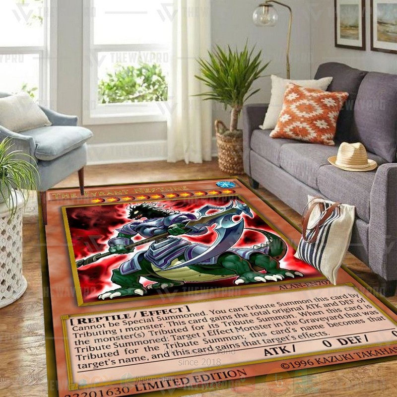 The Tyrant Neptune Custom Rug 1