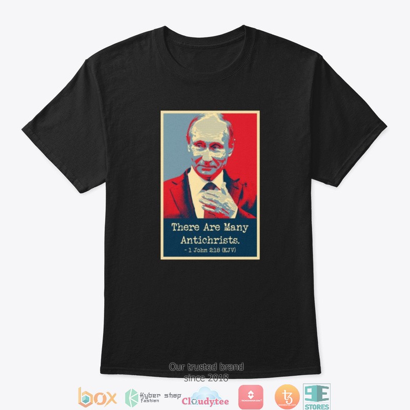 There are many antichrist 1 John 2 18 KJV 2d T shirt