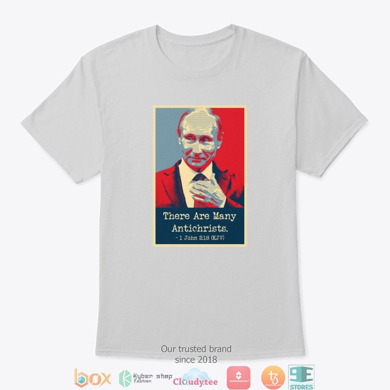 There are many antichrist 1 John 2 18 KJV 2d T shirt 1